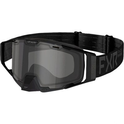 FXR COMBAT GOGGLES - BLACK OPS - SMOKE LENS