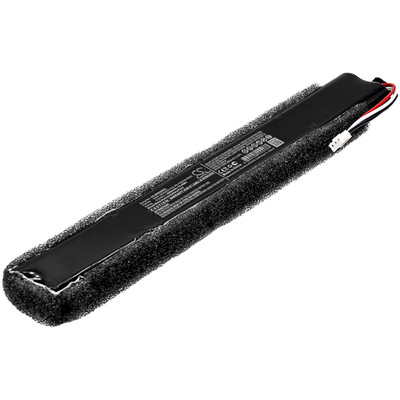 9.6V 2000MAH 19.20WH BLACK 201.85 X 29.55 X 14.60MM Replacement