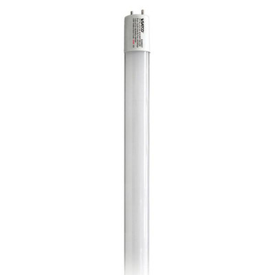 12 WATT T8 LED 3FT 3500K MEDIUM BI PIN BASE 50000 AVERAGE RATED HOURS 1400 LUMENS TYPE B BALL LAST BYPASS; SINGLE OR DOUBLE ENDED WIRING Replacement