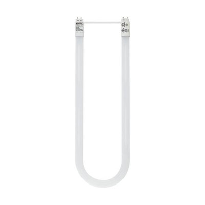 13 WATT T8 U-BEND LED 50000 HOURS MEDIUM BI-PIN BASE 1950 LUMENS 3500K TYPE AB BALLAST DEPEND DENT OR BALLAST BYPASS; SINGLE OR DOUBLE ENDED WIR Replacement