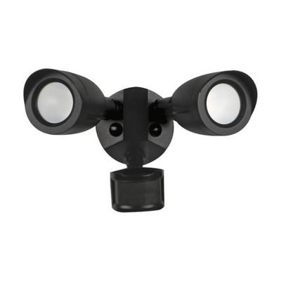 LED SECURITY LIGHT DUAL HEAD MOTION SENSOR INCLUDED BRONZE FINISH 3000K Replacement