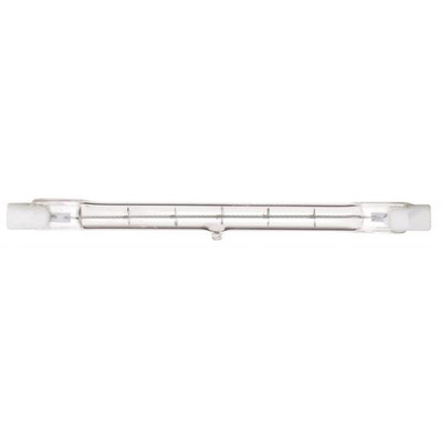 750 WATT HALOGEN T3 CLEAR 1500 AVERAGE RATED HOURS 12500 LUMENS DOUBLE ENDED BASE 220240 VOL LT