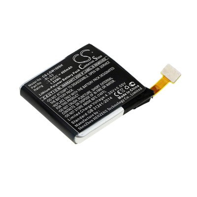 3.8V 400MAH 1.52WH BLACK 30.90 X 27.50 X 6.50MM