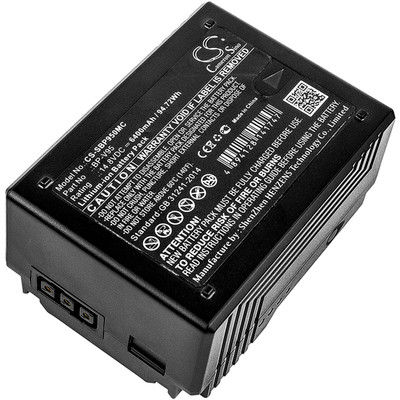 14.8V 6400MAH 94.72WH BLACK 105.00 X 75.00 X 51.55MM