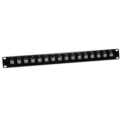 16-PORT FIBER PATCH PANEL 1U LCLC