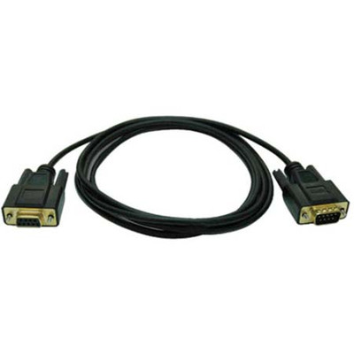TRIPP LITE NULL MODEM SERIAL DB9 SERIAL CABLE DB9 FEMALE TO DB9 MALE 6-FT