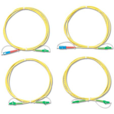 FLUKE NETWORKS SINGLE MODE TEST REFERENCE CORD KIT CONSISTS OF 2M TEST REFERENCE CORDS 2 SCUPC TO S SC/APC AND 2 SC/APC TO SC/APC TEST CORDS