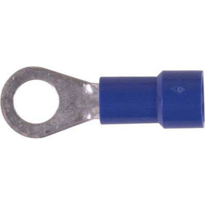 HAINES PRODUCTS 10 STUD VINYL INSULATED BUTTED SEAM RING TONGUE TERMINAL FOR WIRE SIZE 16-14 GAUGE