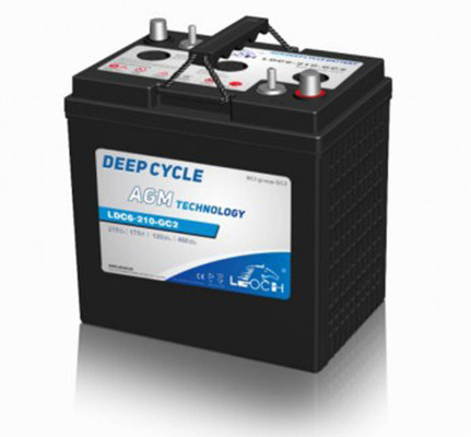 Leoch LDC6-210-GC2 Replacement Deep Cycle Battery 6V