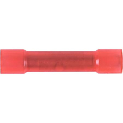 HAINES PRODUCTS NYLON INSULATED BUTT CONNECTOR FOR WIRE SIZES 22-18 GAGE 1000 PER BOX RED