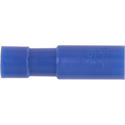 3M NYLON INSULATED FEMALE BULLET CONNECTOR WITH INSULATION GRIP FOR WIRE SIZES 16-14 GA 100 PER PACK KAGE