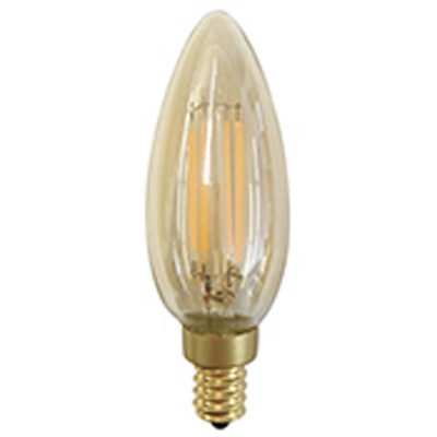 B10 4W 2400 AMBER DIMMABLE FILAMENT E12 PROLED