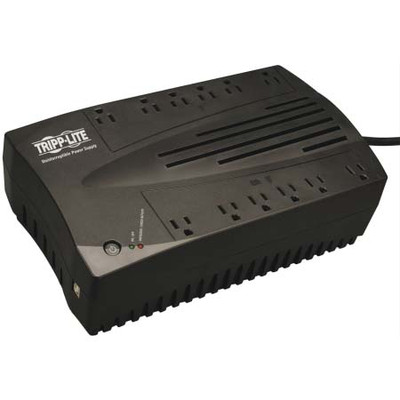 TRIPP LITE AVRSERIES 750VA ULTRA-COMPACT LINE INTERACTIVE 120V UPS WITH USB PORT 6 BATTERY SUPPORTED D AND 6 SURGE-ONLY OUTLETS NEMA 5-15P INPUT 5-15R
