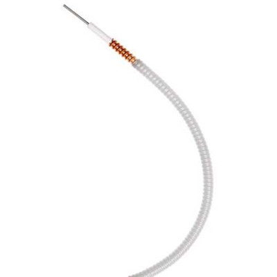 COMMSCOPE 12 INCH FOAM DIELECT CABLE 50 OHMS ANNULAR CORRUGATED COPPER OUTER CONDUCTOR COPPER-CLAD ALUMINUM CENTER CONDUCTOR WHITE JACKET