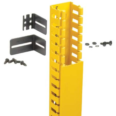 PANDUIT 2 INCH X 2 INCH FIBER RUNNER KIT SECURE ACCESSIBLE ROUTE FOR CABLES SPILLING OUT FROM VERTIC CAL TEE OR SPILL -OVER JUNCTION TO RACK MOUNTED EQ