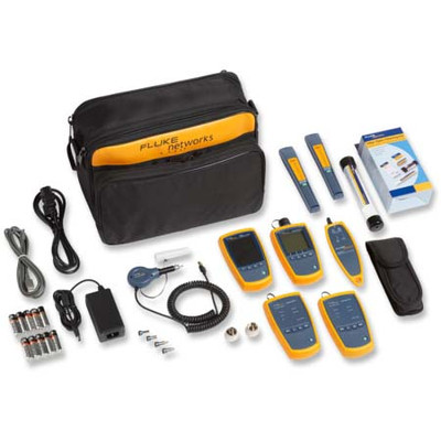 FLUKE NETWORKS COMPLETE FIBER VERIFICATION KIT WFI-500 FIBERINSPECTOR MICRO