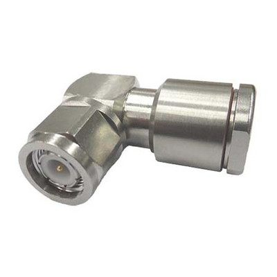 COMMSCOPE TNC MALE RIGHT ANGLE FOR CNT-400 6 GHZ 50 OHM 005 DB LOSS CLAMP OUTER CONTACT CAPTIVATED I INNER CONTACT