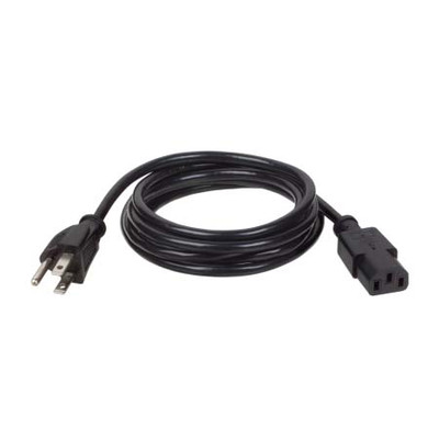 TRIPP LITE UNIVERSAL COMPUTER POWER CORD 10A 18AWG NEMA 5-15P TO IEC-320-C13 6-FT