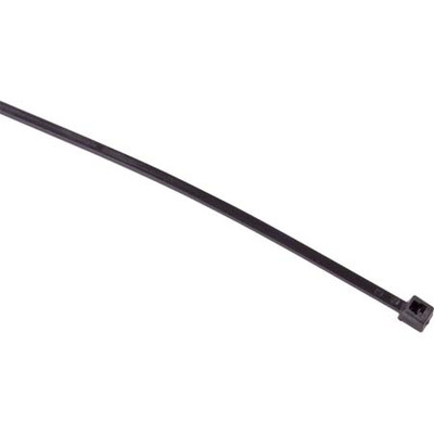 TYTON 8 INCH X 316 SELF LOCKING CABLE TIE BLACK COLOR 30 LB TENSILE STRENGTH MADE OF NYLON 66 UV R RESISTANT