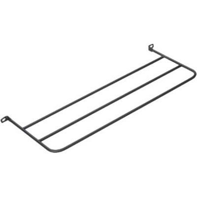 PANDUIT STRAIN RELIEF MULIT-DEPTH BAR THAT EXTENDS 7 INCHES OFF THE RACK TO SUPPORT AND MANAGE CABLE E BLACK