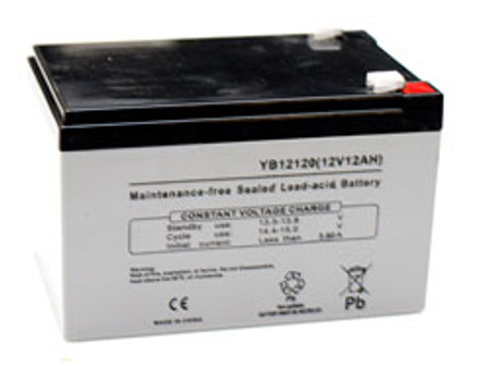 BATTERY AGM 12V 12AH .250 FASTON Replacement