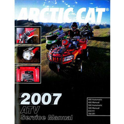 Arctic Cat 2007 400-700 ATV Service Manual Replacement Manual