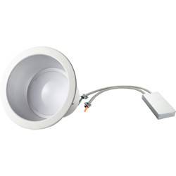 4000K LED COMMERCIAL DOWNLIGHT RETROFIT 10 INCH 50W-4200LM 0-10V DIMMING 4000K 120-277VAC