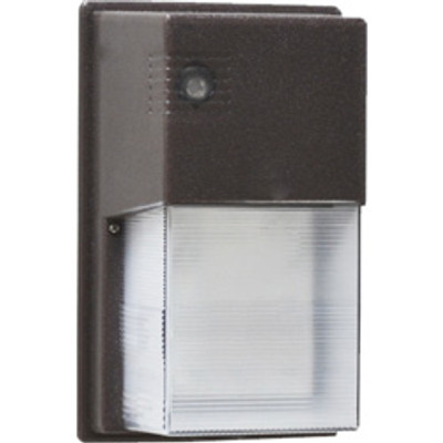 LED WALLPACK CUBE 20W-1900LM 4000K WPHOTOCELL BRONZE 120-277V