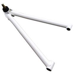 A-ARMLOWER-LH 36 INCH-WHT-FABR Replacement