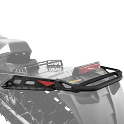 ARCTIC CAT BLACK CATS REAR BUMPER - BLACK - 2012-2020 M XF-HC RIOT 141-154 Replacement
