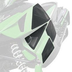 ARCTIC CAT SIDE PANEL SNOW MESH SCREEN KIT - 2012-2018 ZR F XF M Replacement