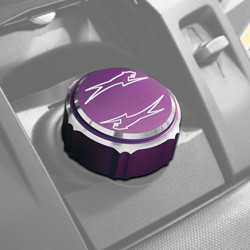 ARCTIC CAT PRO MTN BILLET ALUMINUM GAS CAP - PURPLE - 2000-2020 ATV WILDCAT SNOWMOBILE Replacement