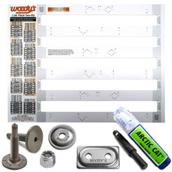 ARCTIC CAT WOODY'S 1.075 SIGNATURE SERIES 2-PLY TRACK STUD KIT - 135 PACK