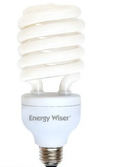 42W CFL 120 Volts T4 Coil 2700K - E26 Replacement