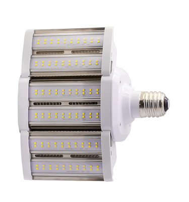 80 WATT LED HI LUMEN SHOE BOX STYLE LAMP FOR COMMERCIAL FIXTURE APPLICATIONS 5000K MOGUL BASE 100 27 77 VOLTS Replacement