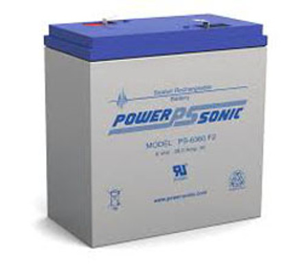 POWERSONIC PS-6360 6 VOLT 36AH F2 TERMINAL F2