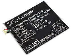 CS-HTD530XL HTC MOBILE SMARTPHONE BATTERY BLACK Replacement