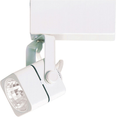 1 LIGHT MR11 12V TRACK HEAD MINI SQUARE WHITE TRADITIONAL