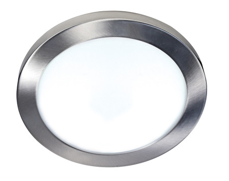 25 WATT 13 INCH FLUSH MOUNT LED FIXTURE 3000K ROUND SHAPE BRUSHED NICKEL FINISH 120 VOLTS Replacement