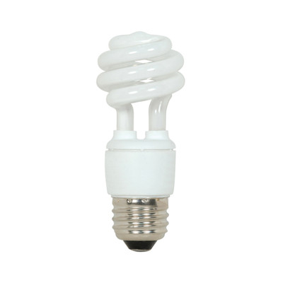 9 WATT MINI SPIRAL COMPACT FLUORESCENT 5000K 82 CRI MEDIUM BASE 120 VOLTS Replacement