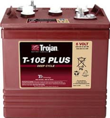 6 VOLT DEEP-CYCLE FLOODED BATTERY - WITH T2 TECHNOLOGY GC2 225AH