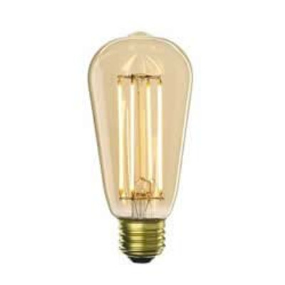 LED5ST1822KFIL-NOS2 5 WATT LED NOSTAGLIC FILAMENT ST18 BULB MEDIUM E26 BASE ANTIQUE FINISH