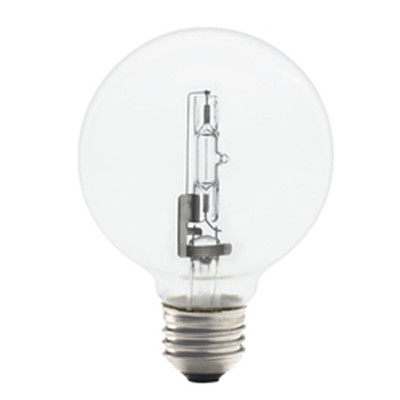 72G25CLECO 72 WATT DIMMABLE ECO HALOGEN G25 GLOBE MEDIUM BASE CLEAR 100 WATT EQUIVALENT