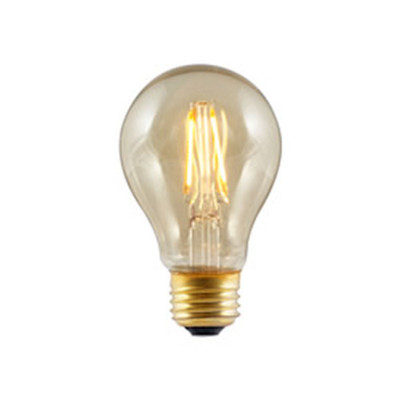 LED5A1922KFIL-NOS2 4 WATT LED NOSTAGLIC FILAMENT A19 BULB MEDIUM E26 BASE ANTIQUE FINISH