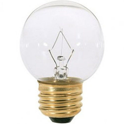 Interlight 60W G16.5 Clear Globe Replacement Incandescent Light Bulb Medium Base