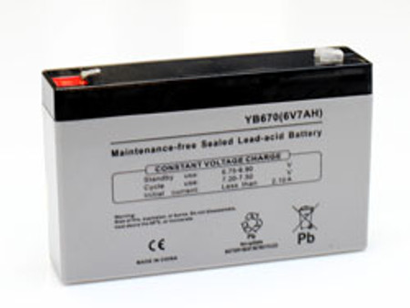 6 VOLT 7AH SEALED LEAD ACID BATTERY Replacement