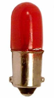 RED MINIATURE .41 AMPS 7V BA9S