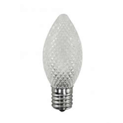 LED WHITE 120V E17 C9