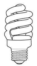 13W CFL Springlamp T2 Pro - E26 Replacement