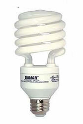 Interlight 27-3000K 3-Way Coil Spiral Replacement Light Bulb 30/70/100W E26